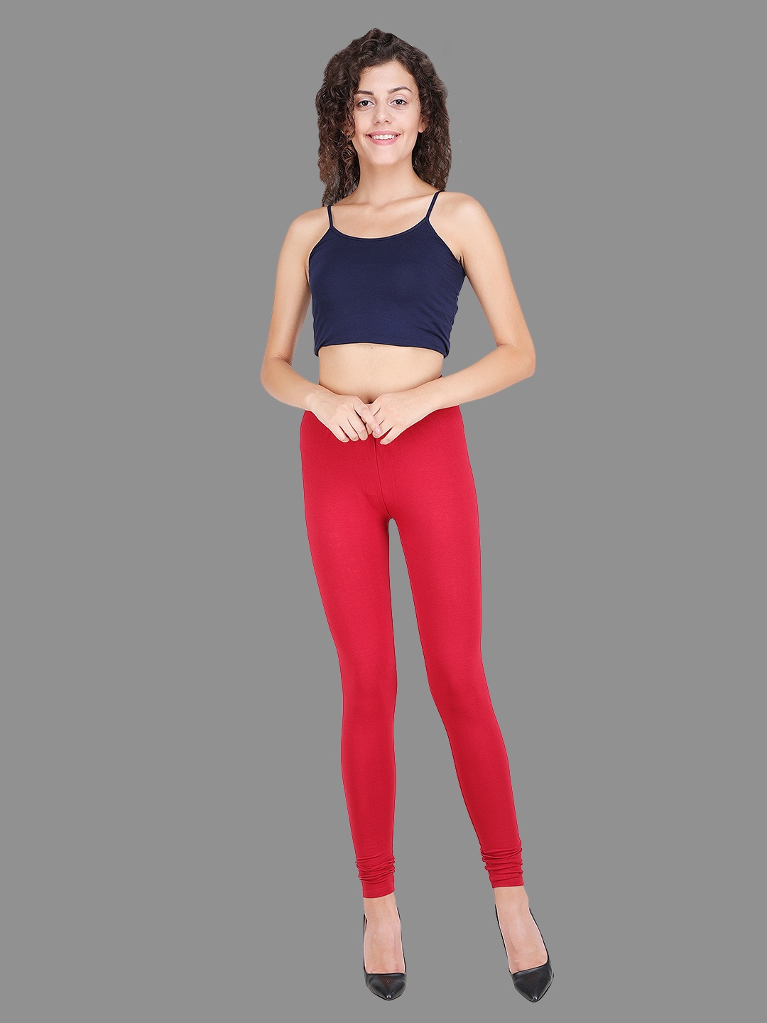 

FFU Churidar-Length Leggings, Maroon