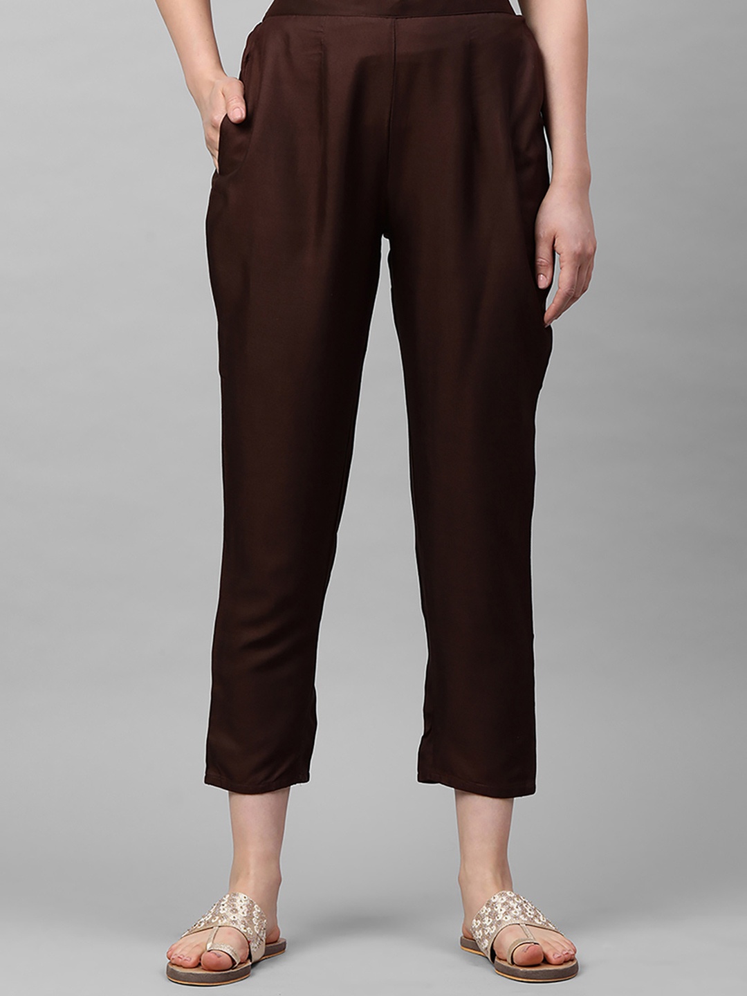 

Anouk Women Palazzos, Brown