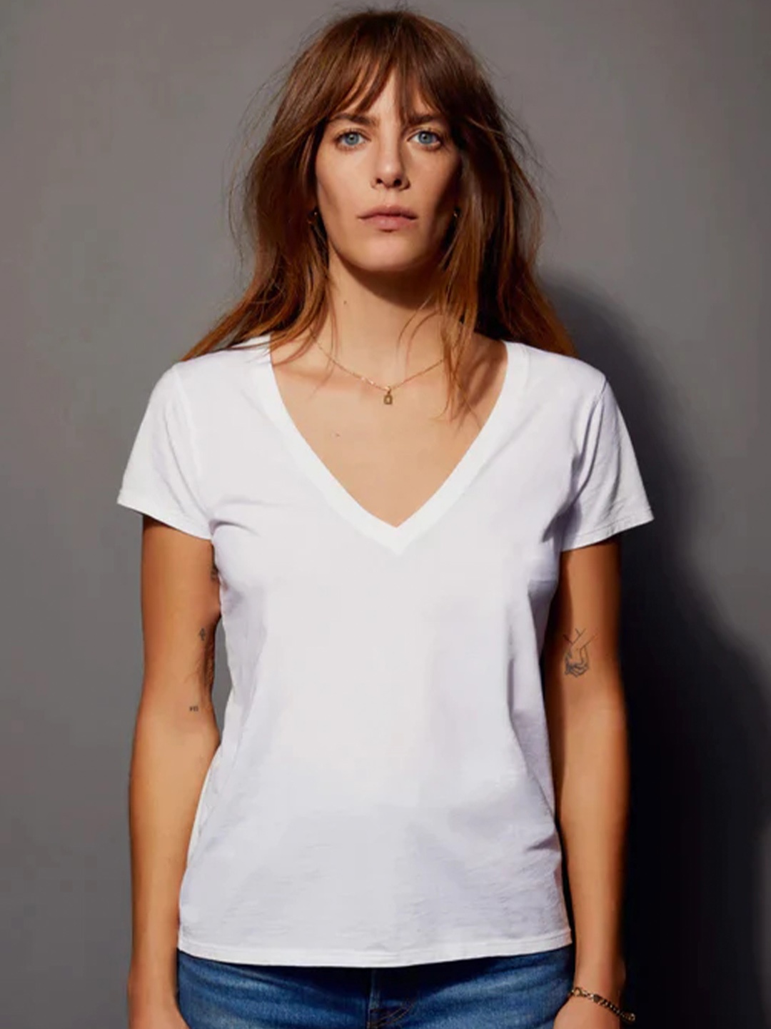 

COLOR CAPITAL Top, White