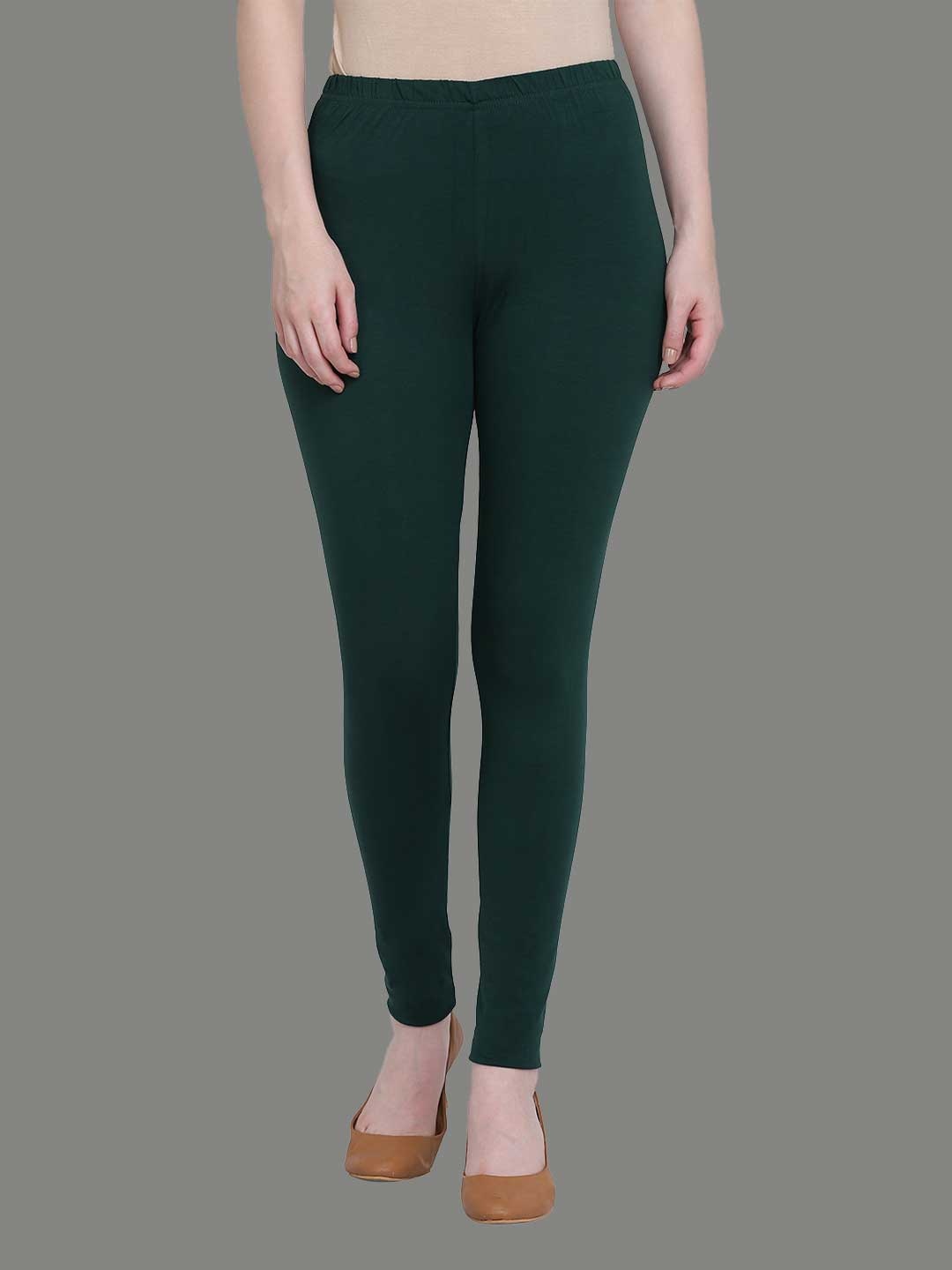 

FFU Ankle Length Leggings, Green