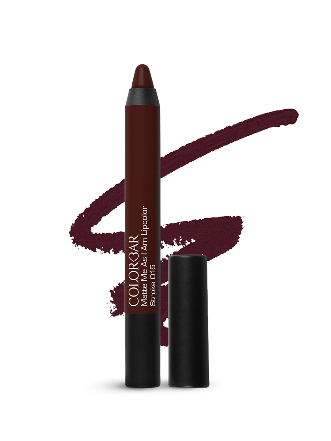 

Colorbar Matte Me As I Am Long-Lasting Smudge-Proof Lipcolor - Stroke, Burgundy