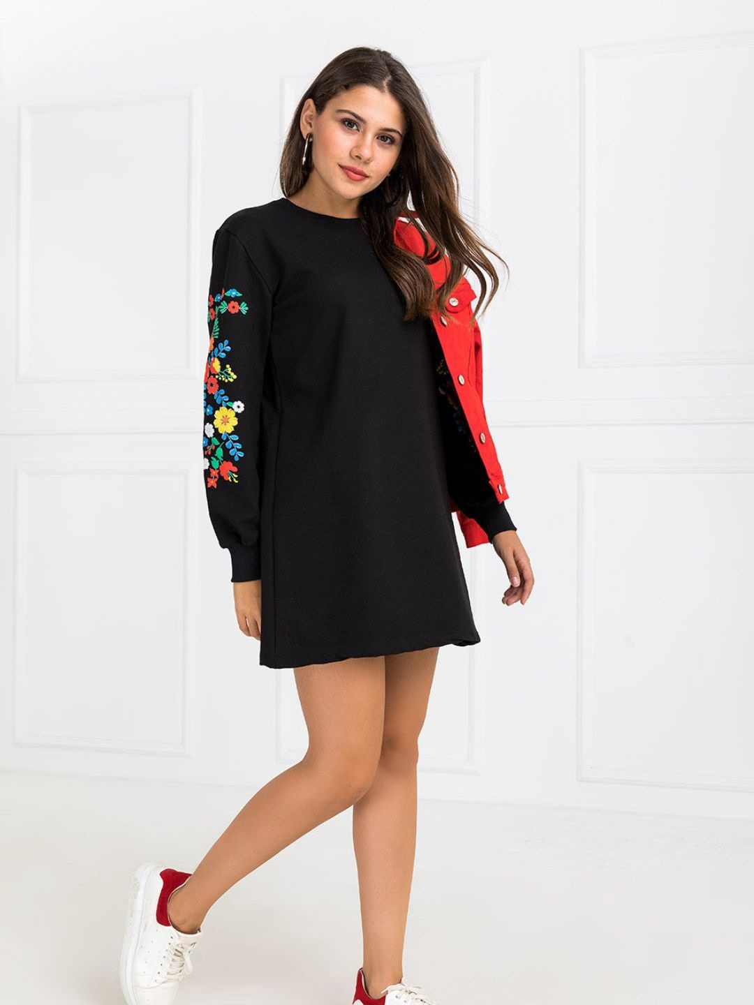 

DressBerry T-shirt Dress, Black