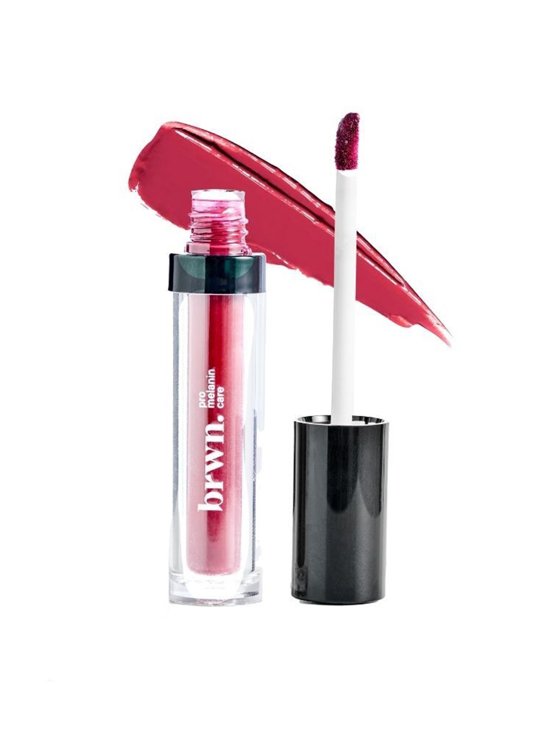 

brwn. pro melanin care Matte Melt Liquid Lipstick With Vitamin E - 4.5ml - Verry Cherry, Pink