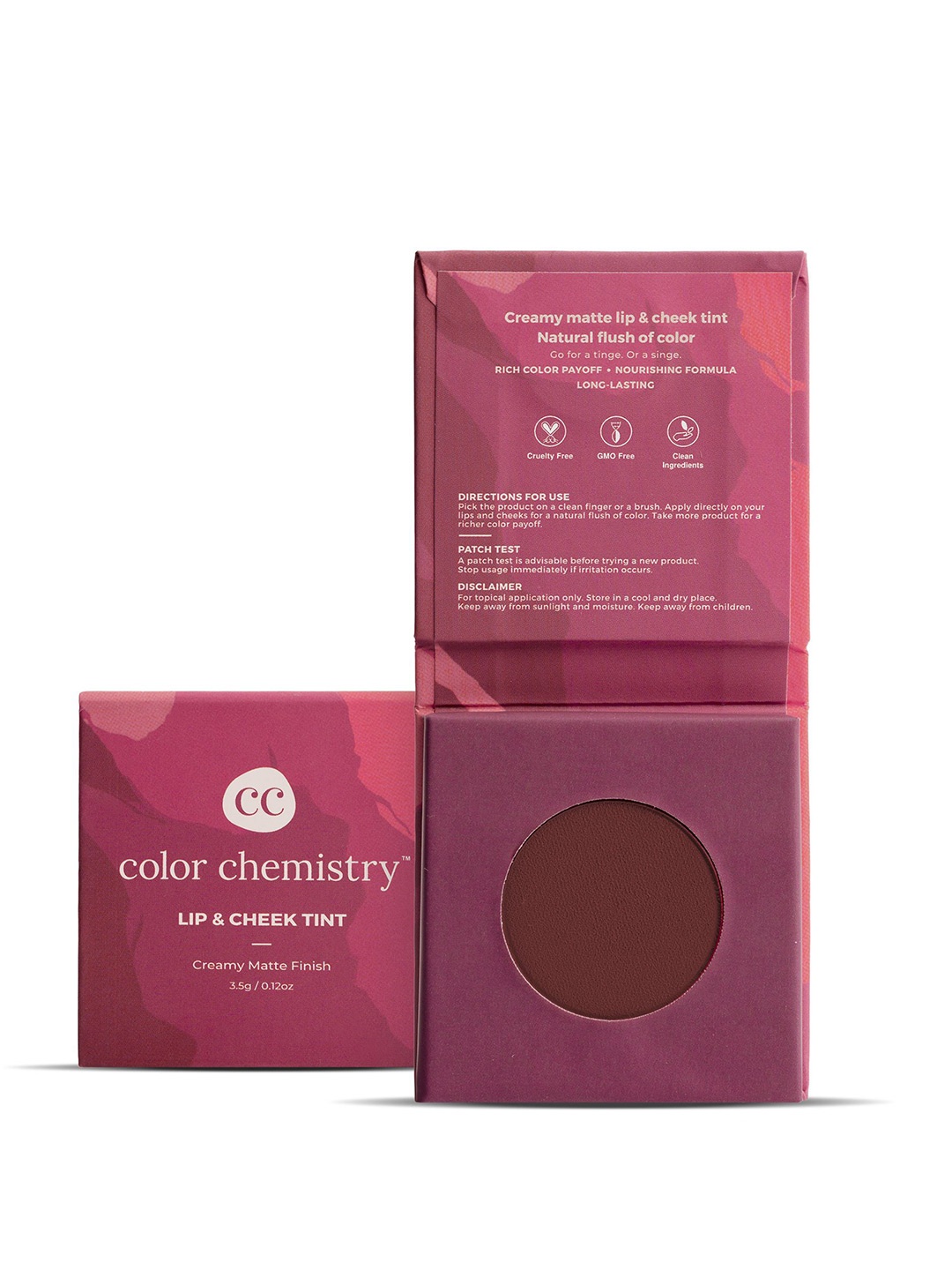 

Color Chemistry Creamy Matte Finish Lip & Cheek Tint - 3.5 g - Coconut LT03, Maroon