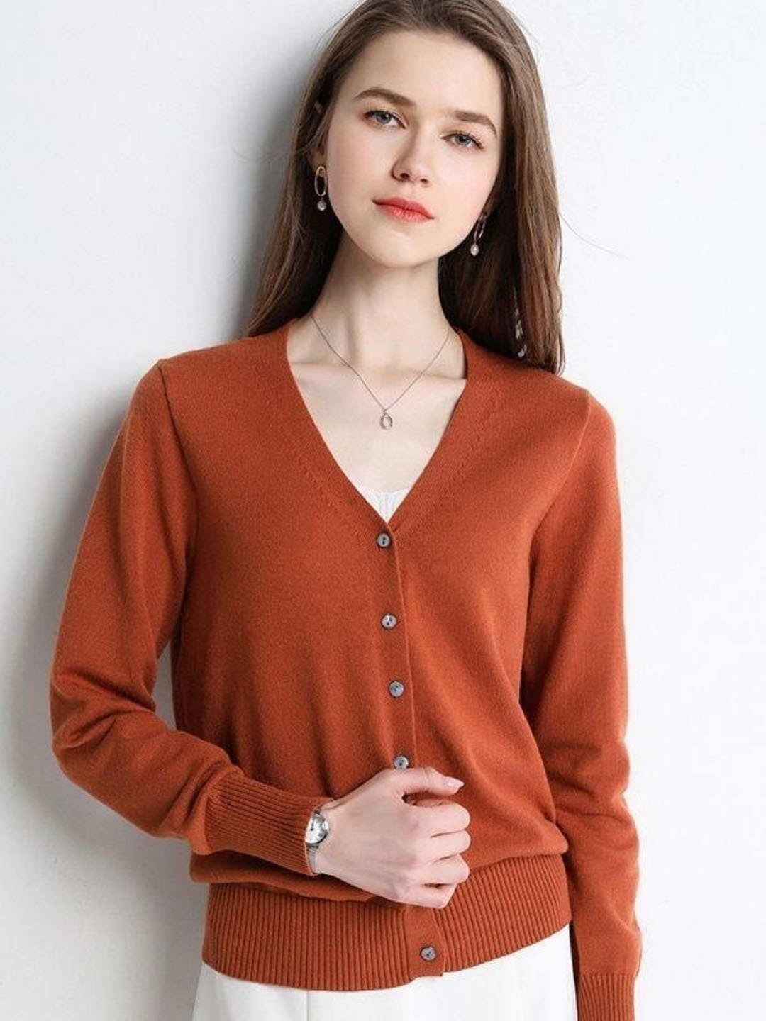 

KPOP Top, Brown