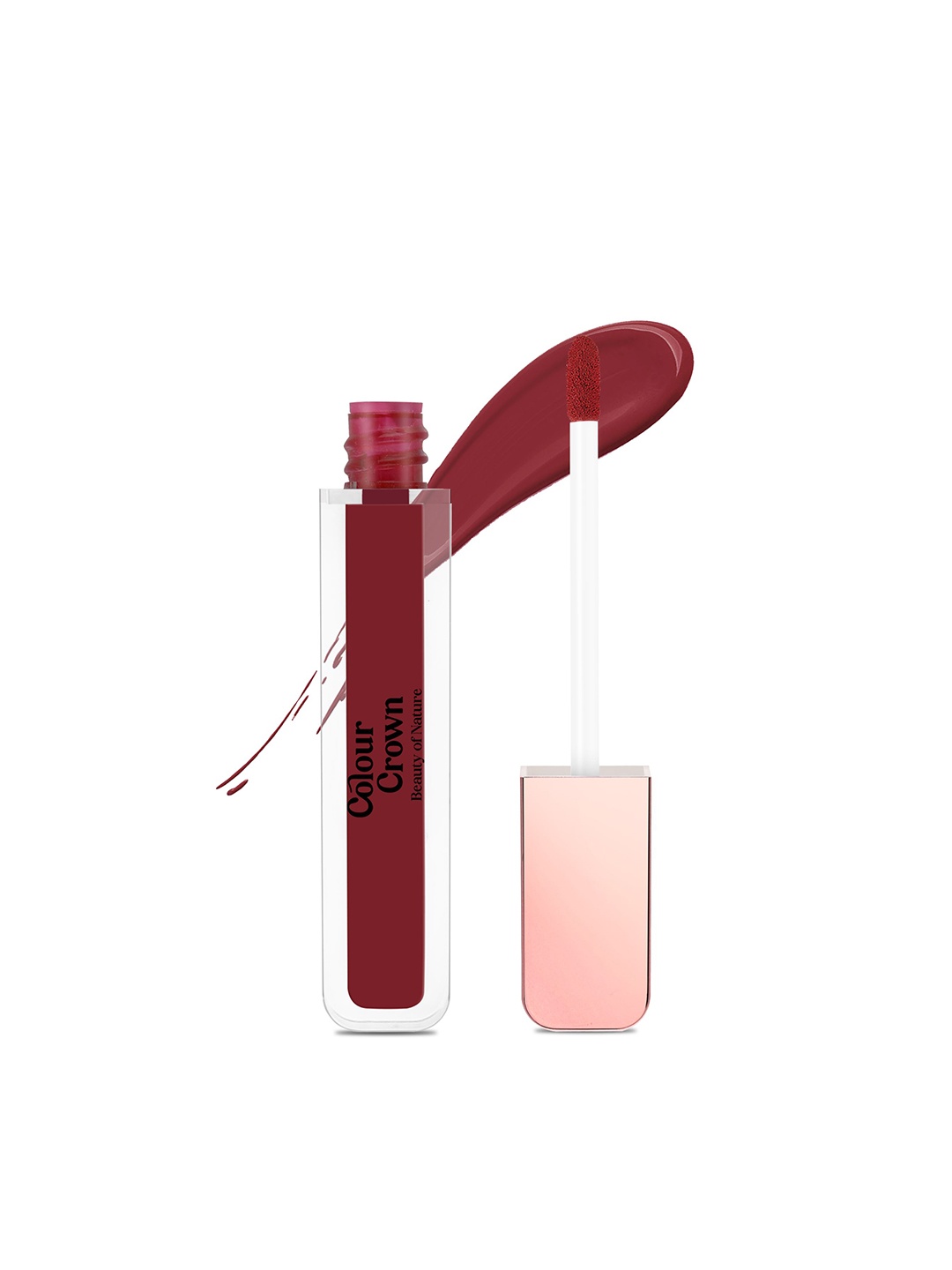 

CROWN Liquid Lipstick- LP03- Cranberry Haze -3.5ml, Red