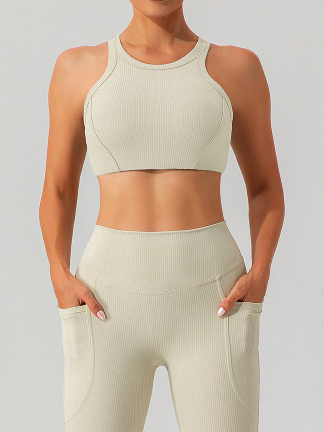 

LULU & SKY Striped Top, Off white