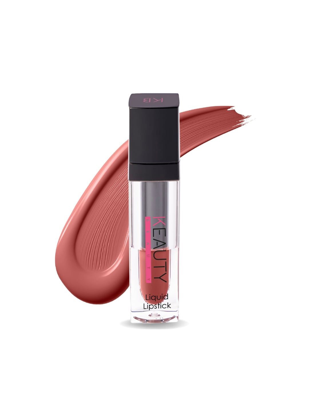 

Keauty Beauty Bold Babes Glossy Matte Finish Liquid Lipstick-5.2ml-Feminist, Brown