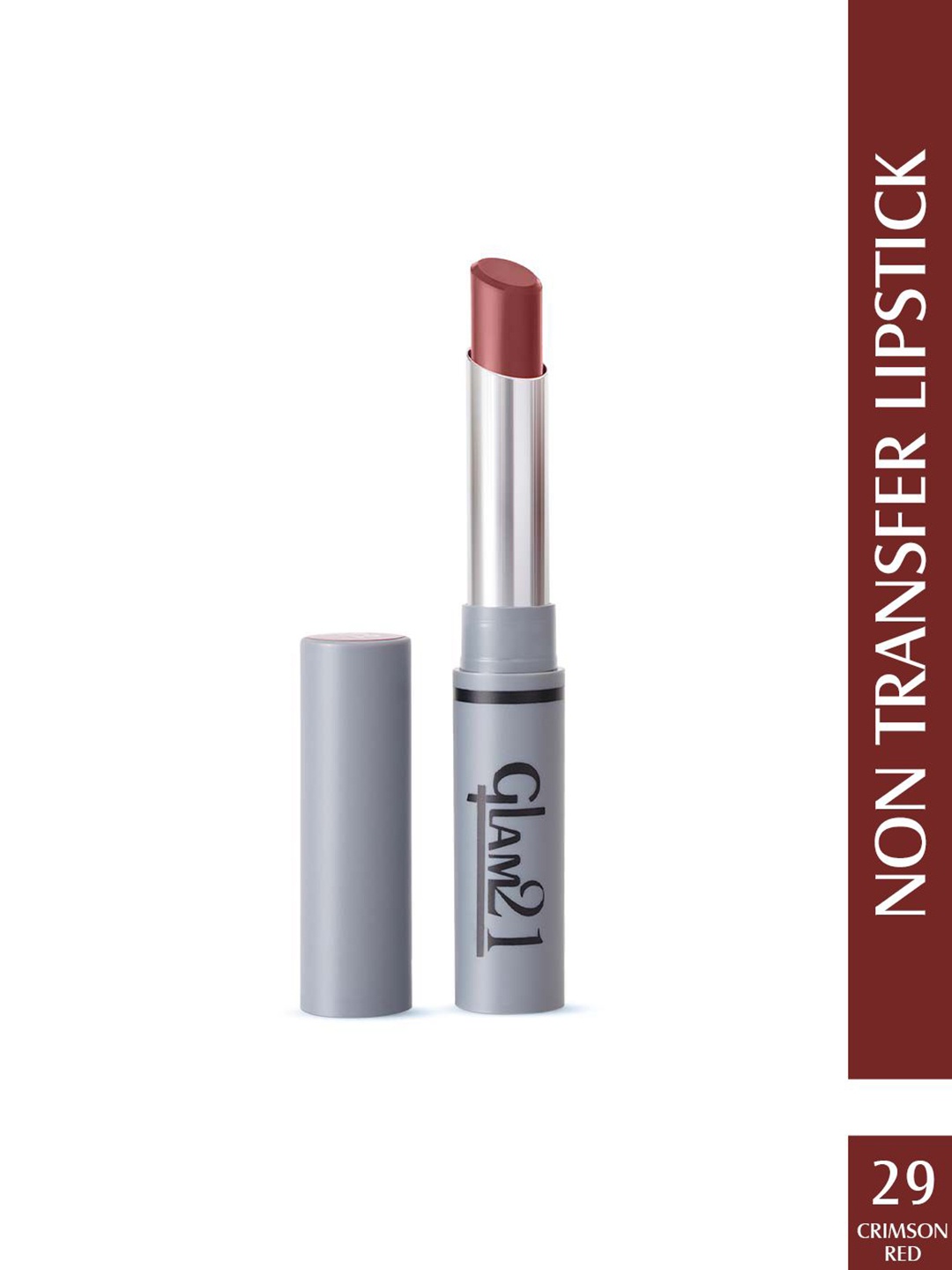 

GLAM21 Creamy Matte Long-Lasting Non-Transfer Pigmented Lipstick 2g - Crimson Red 29