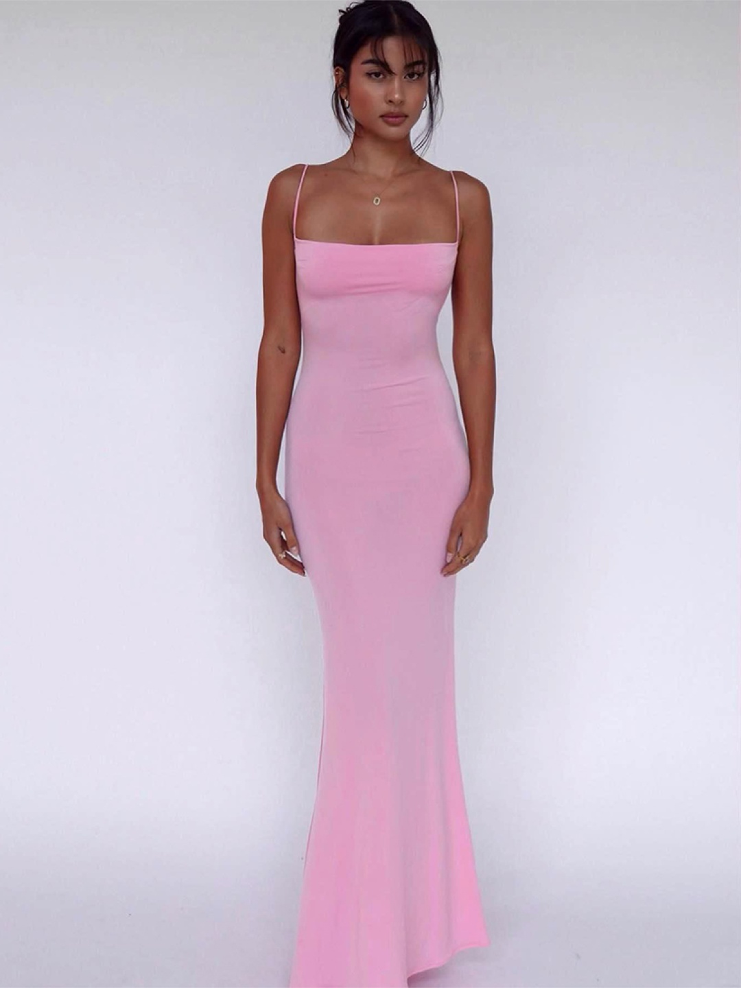 

HERE&NOW Bodycon Maxi Dress, Pink