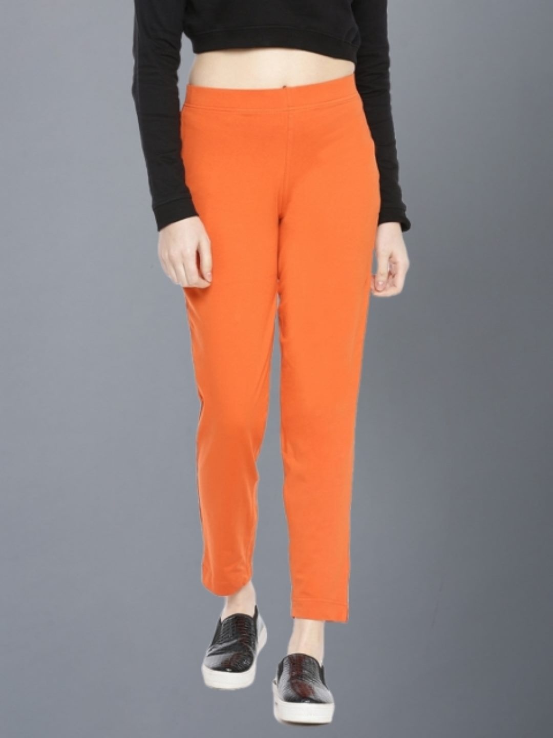 

Dollar Missy Women Relaxed Wrinkle Free Trouser, Orange