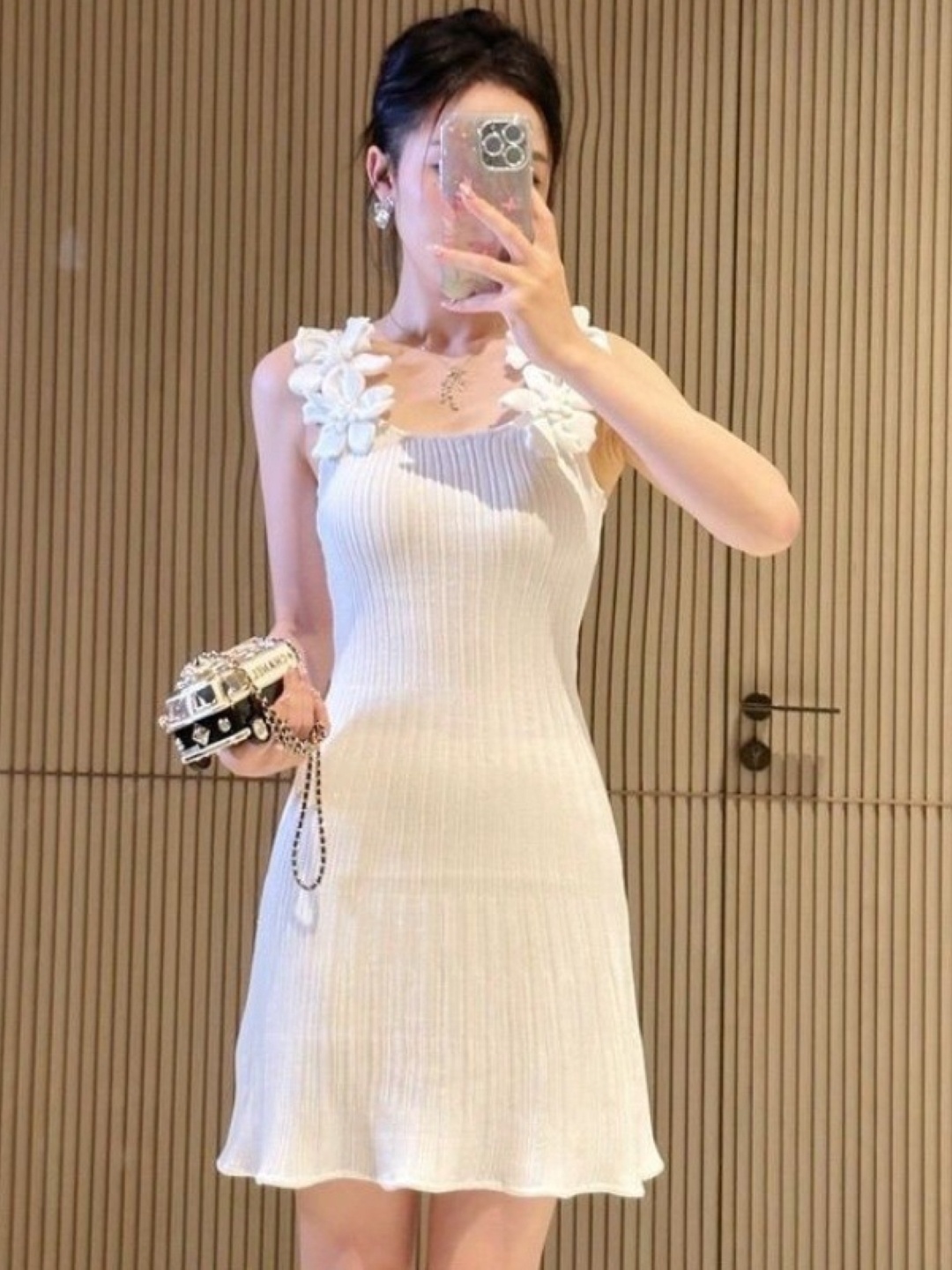 

KPOP Women Shoulder Straps Sleeveless Top, White