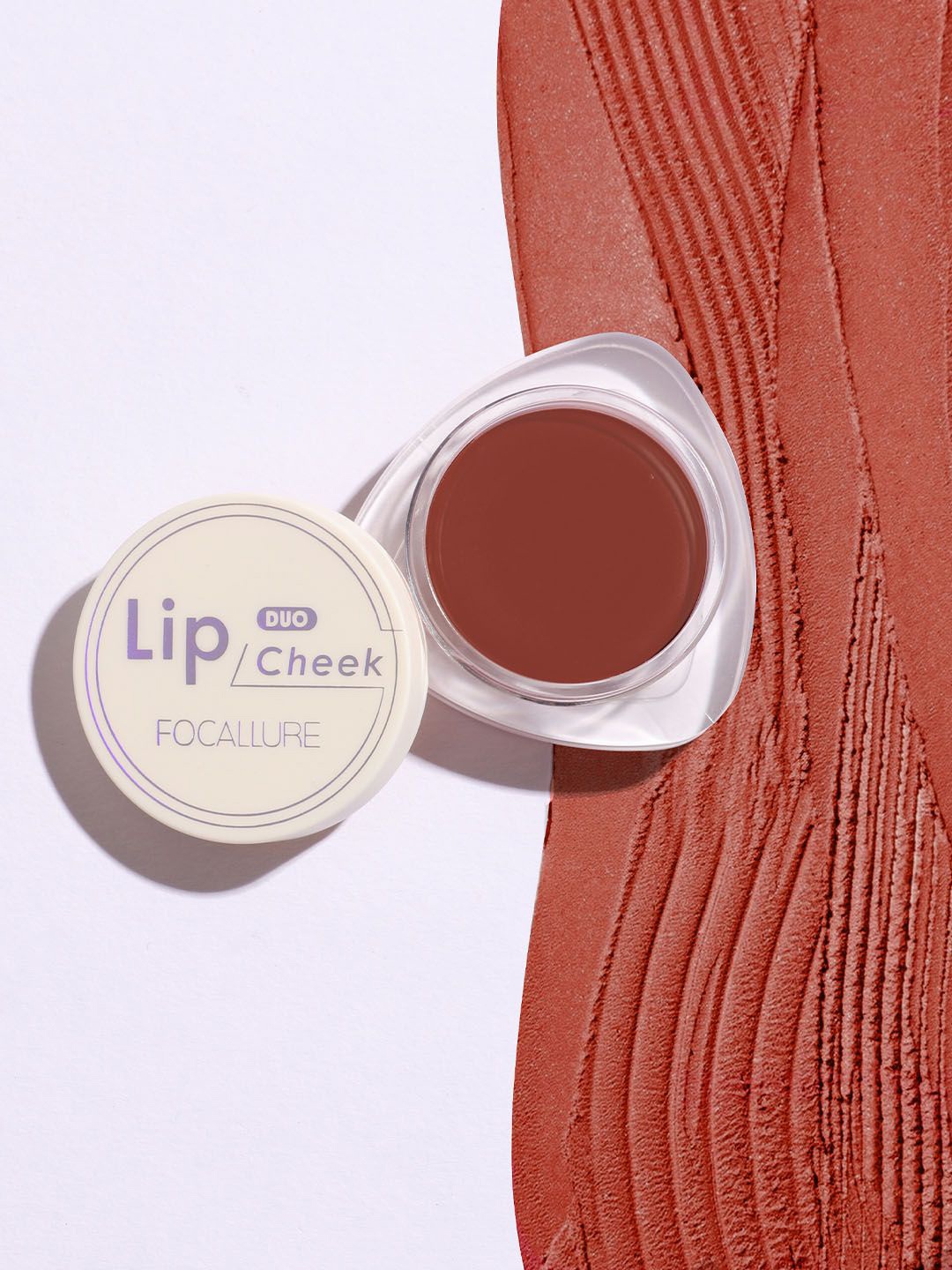 

FOCALLURE Creamy Lip & Cheek Duo - 5 g - D06, Brown
