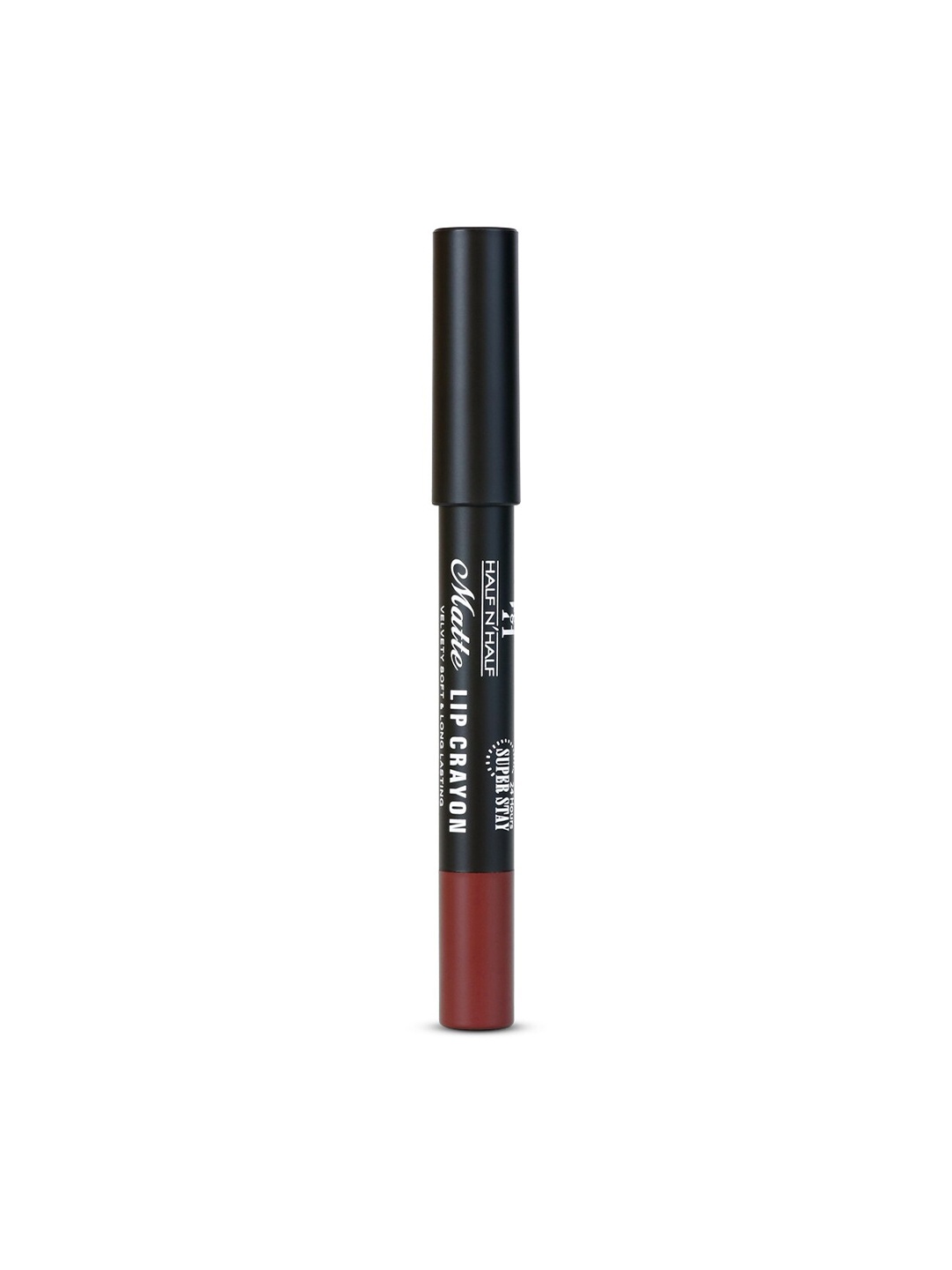

Half N Half Matte Lip Crayon - Dusky Rose, Red