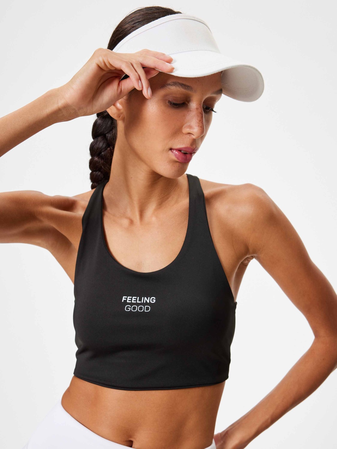 

Koton Sleeveless Crop Top, Black