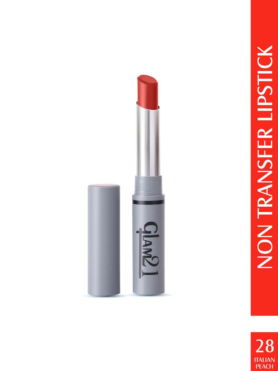 

GLAM21 Non-Transfer Long Lasting Lipstick - 2.8 gm - Italian Peach-28