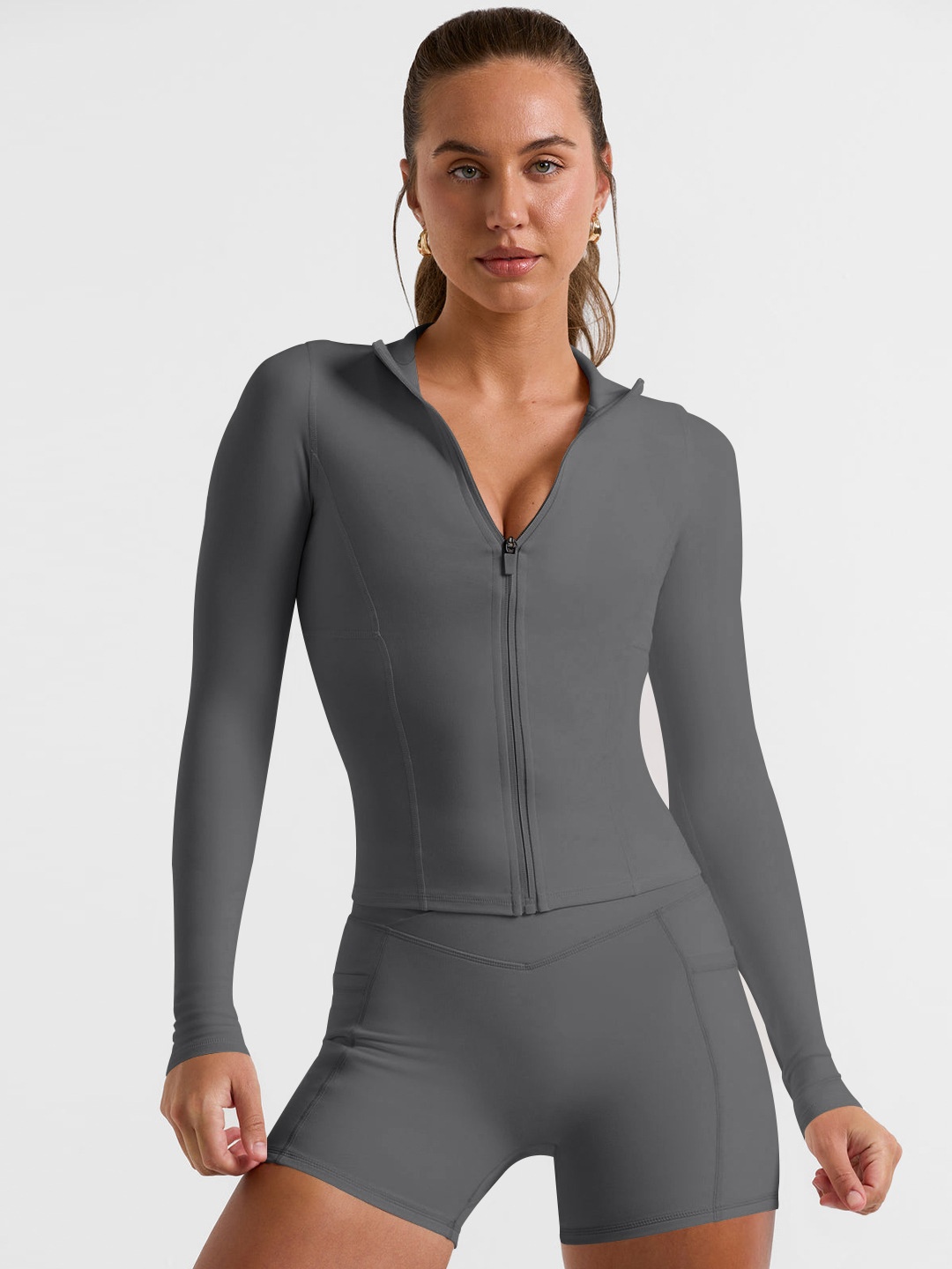 

HERE&NOW Top, Grey