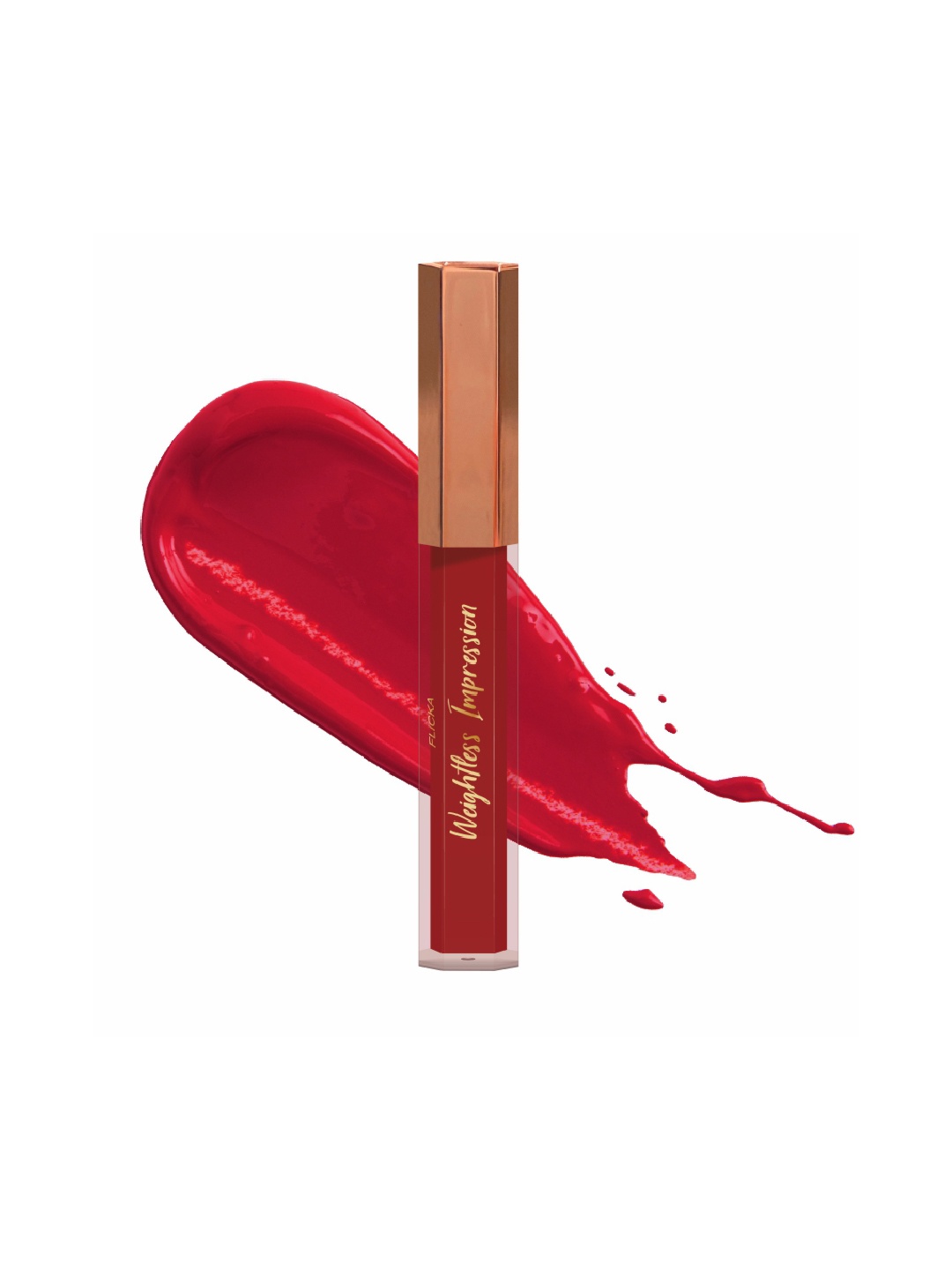 

Flicka Weightless Impression Matte Liquid Lipstick - 01 January, Red