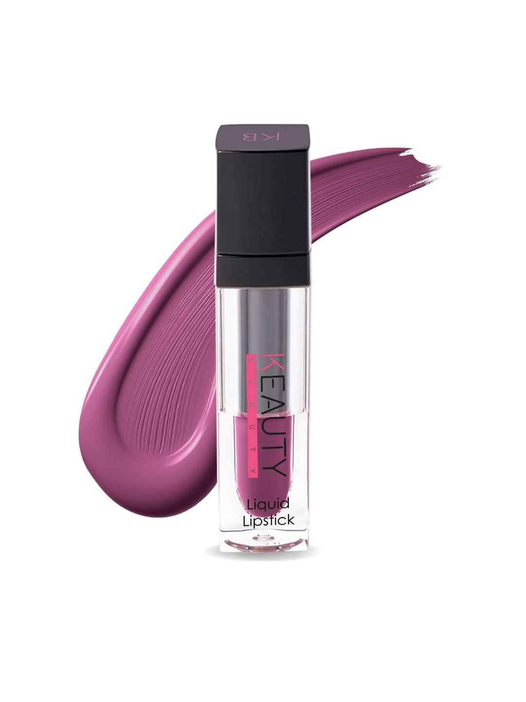 

Keauty Beauty Bold Babes Glossy Matte Finish Liquid Lipstick-5.2ml-Sasha, Purple
