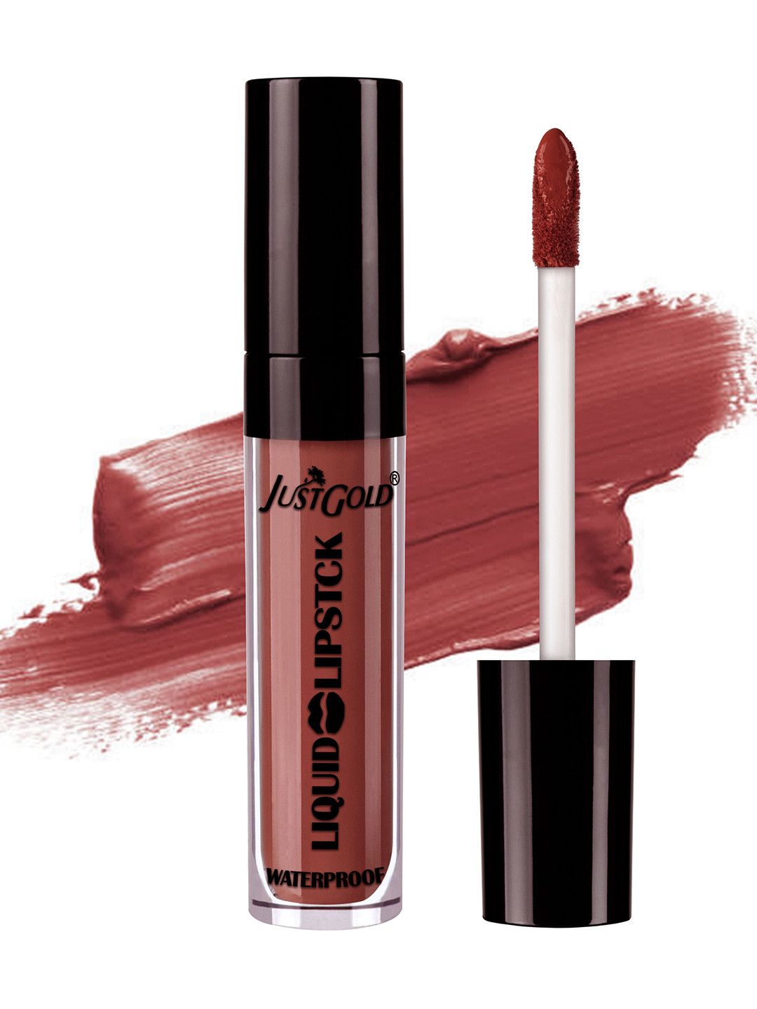 

JUSTGOLD Ultra Smooth Long Lasting Liquid Matte Lipstick - 4 ml - Shade 32, Brown
