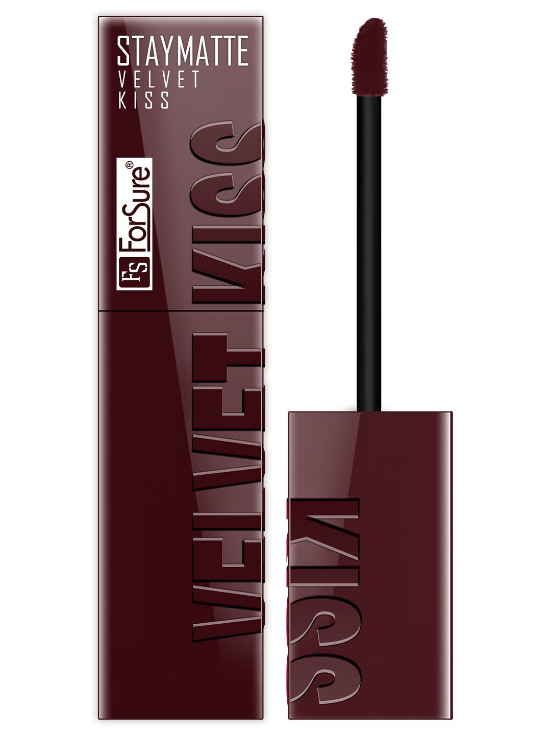 

ForSure Velvet Kiss Non-Transfer Liquid Lipstick - 3.5 ml - Maroon 02