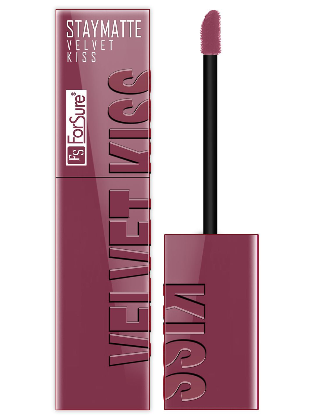 

ForSure Velvet Kiss Non-Transfer Liquid Lipstick - 3.5 ml - Light Mauve 04