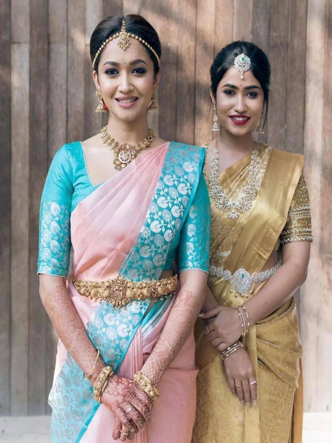 

KALINI Woven Design Zari Pure Silk Kanjeevaram Saree, Pink