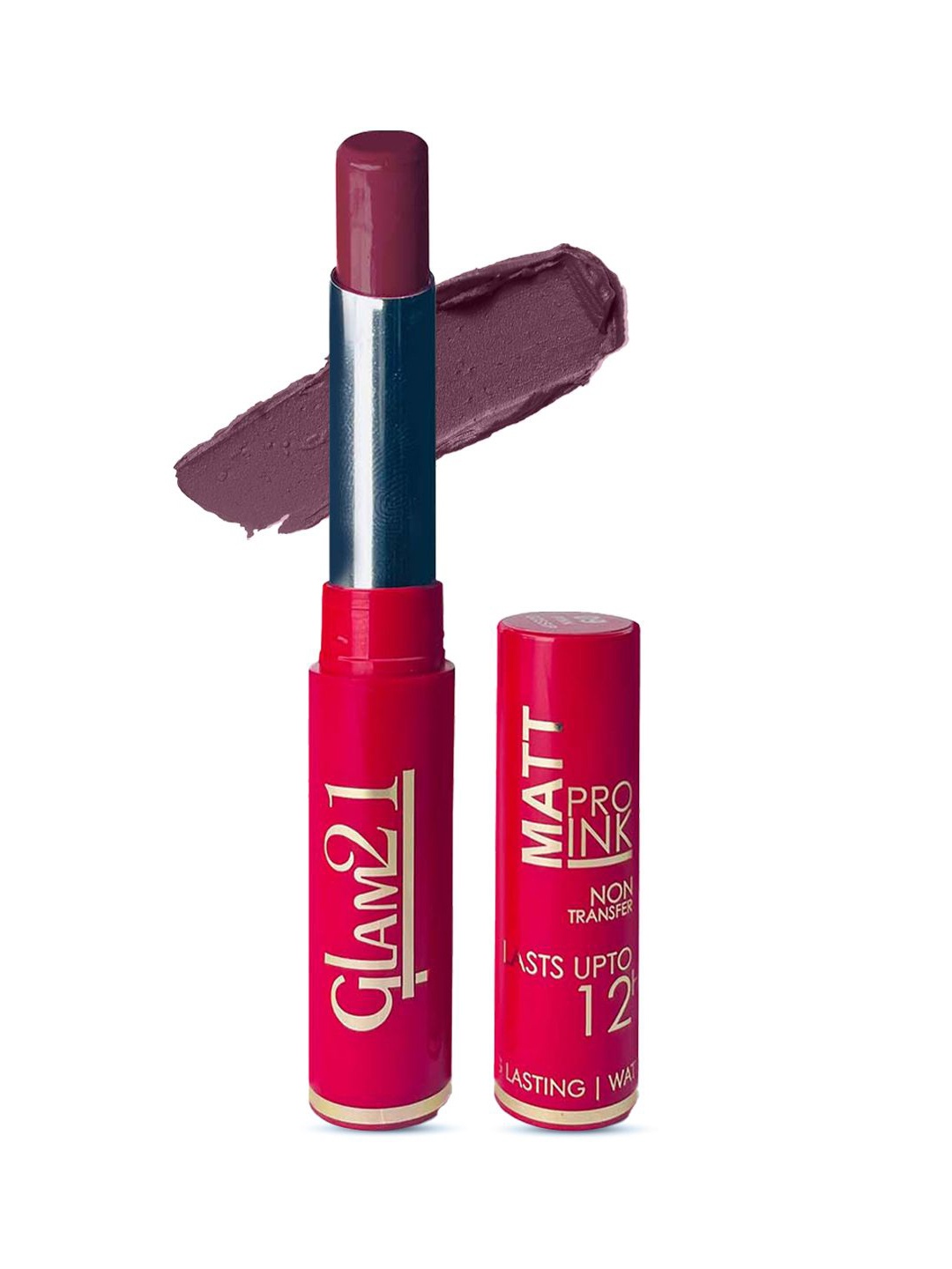 

GLAM21 Matte Pro Ink Non Transfer Lipstick 3g- Wicked Wine15, Maroon