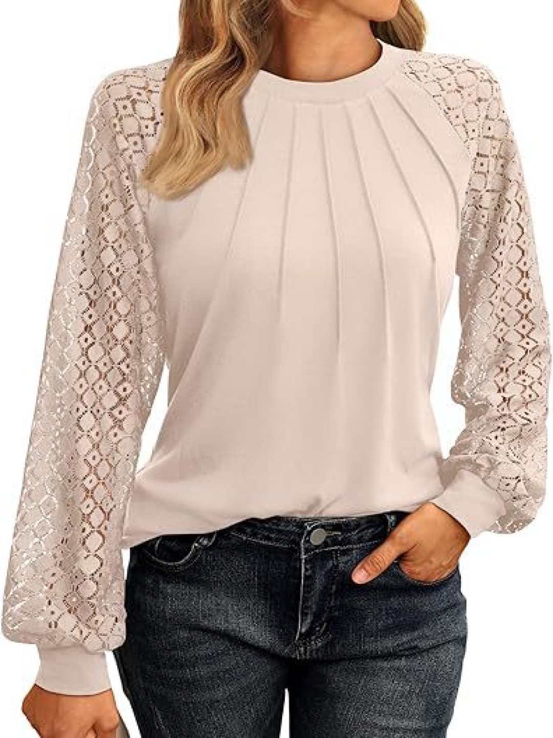 

StyleCast x Revolte Georgette Top, Khaki