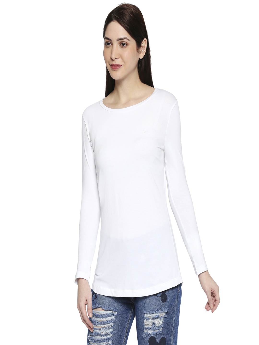 

AMMARZO Women Pockets T-shirt, White