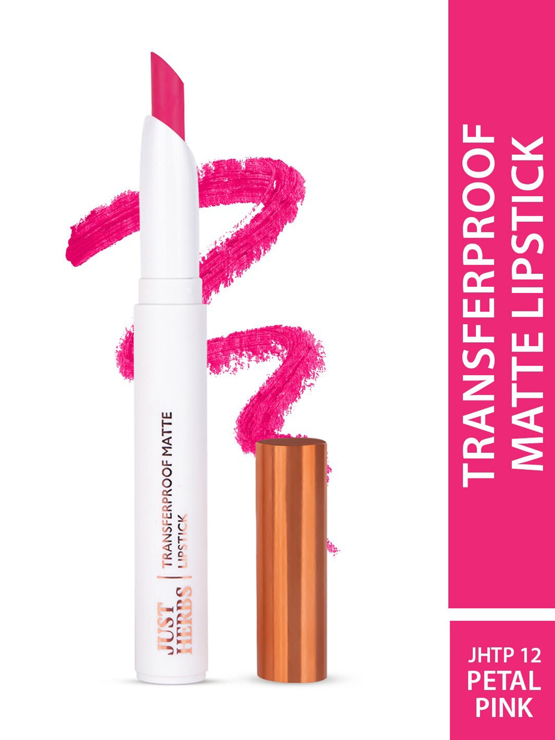 

Just Herbs Transferproof Matte Lipstick 1.7 g - Petal Pink 12