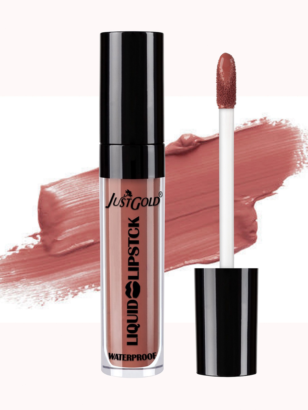 

JUSTGOLD Ultra Smooth Long Lasting Liquid Matte Lipstick 4ml - Shade 27, Nude