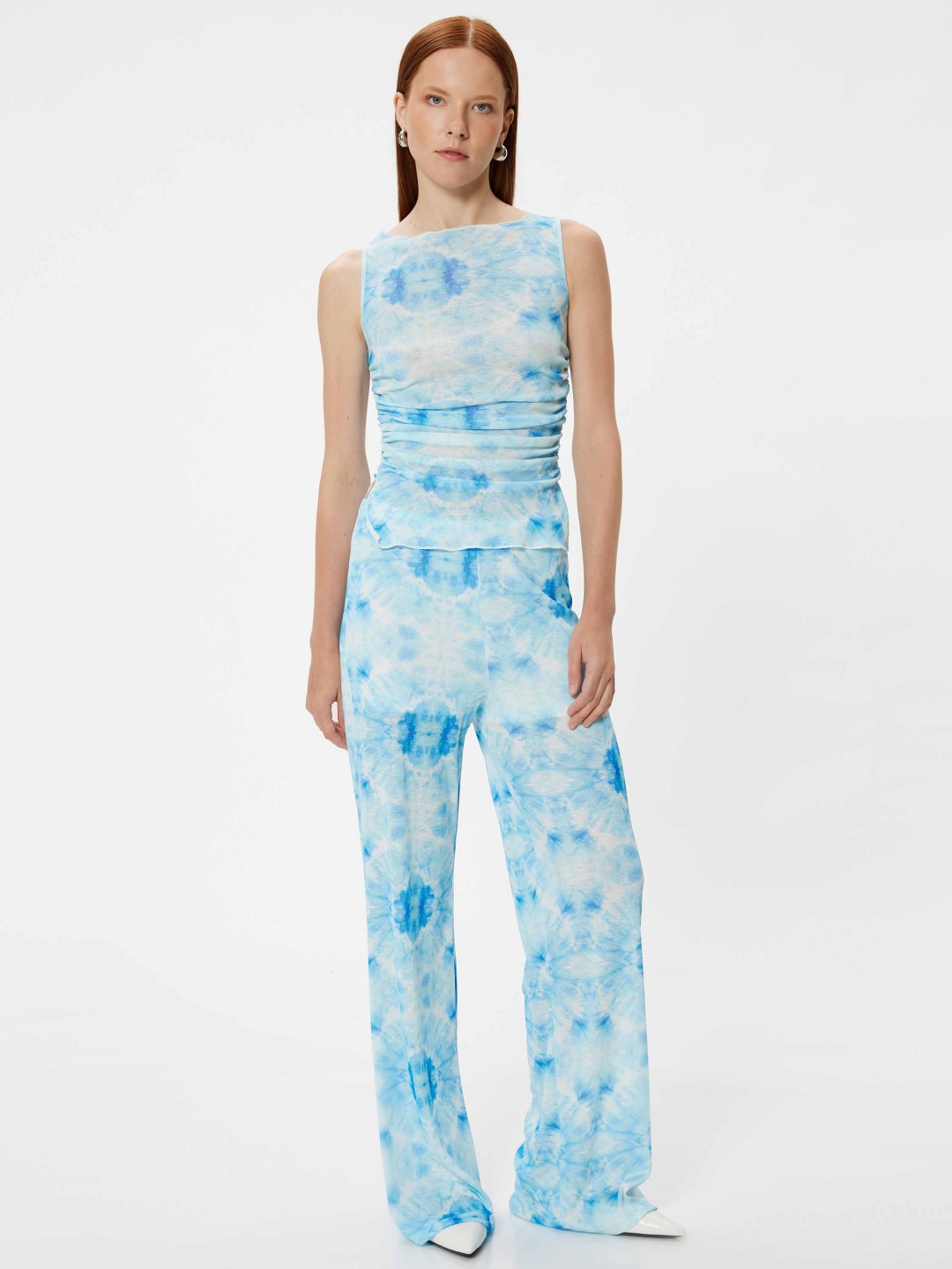 

Koton Print Top, Blue