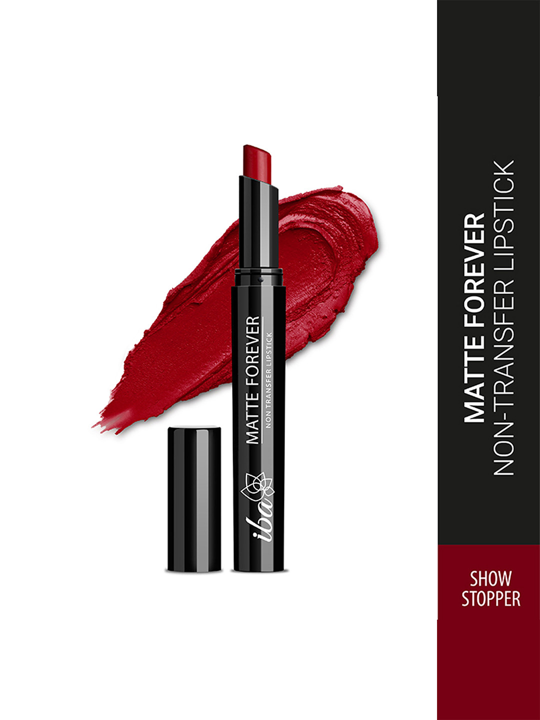 

Iba Matte Forever Non-Transfer Lipstick- 2g - Showstopper 06, Red