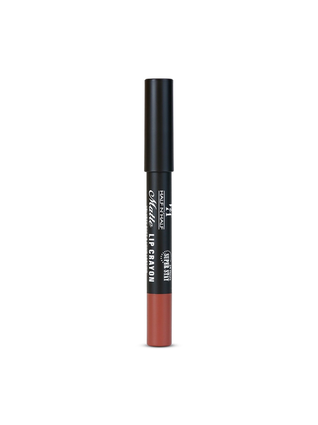 

Half N Half Matte Lip Crayon - Spiced, Red
