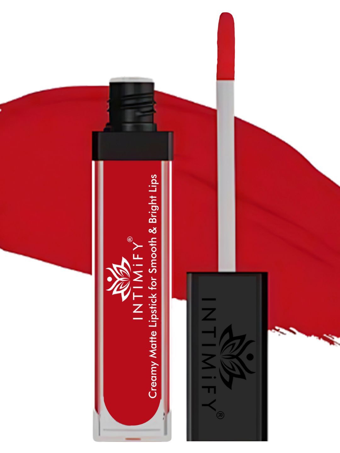 

INTIMIFY Creamy Matte Liquid Lipstick For Smooth & Bright Lips 6ml - Red