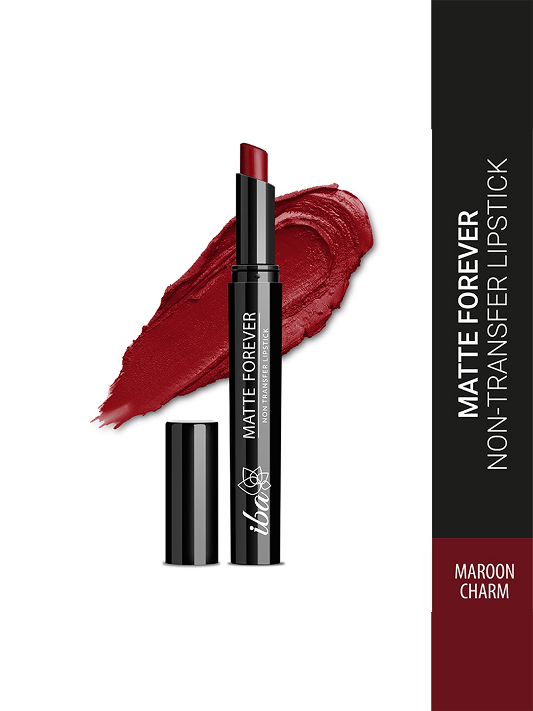 

Iba Matte Forever Non-Transfer Lipstick- 2g - Maroon Charm 07, Red