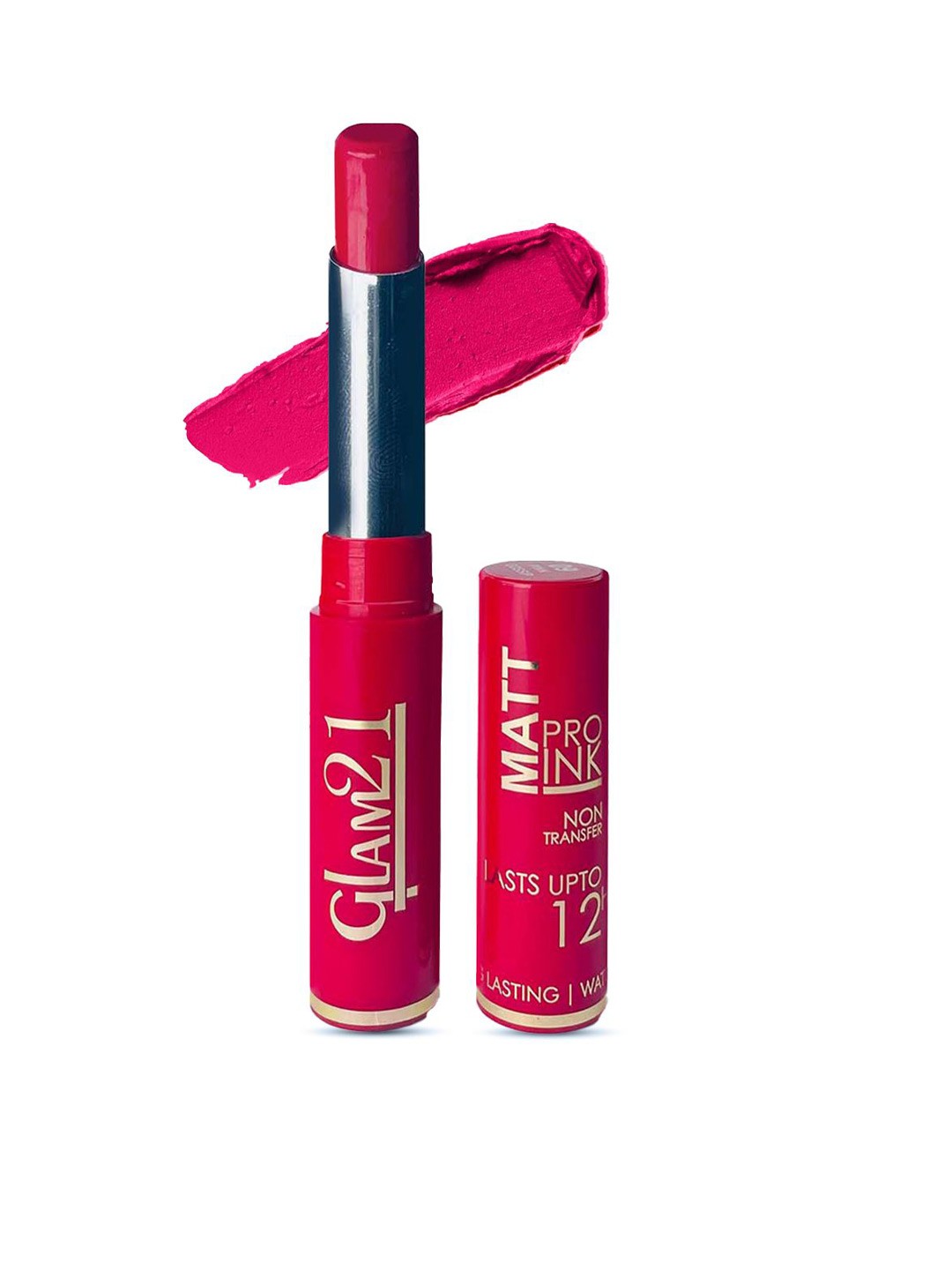 

GLAM21 Matte Pro Ink Non Transfer Lipstick 3g- Magenta Heaven-10