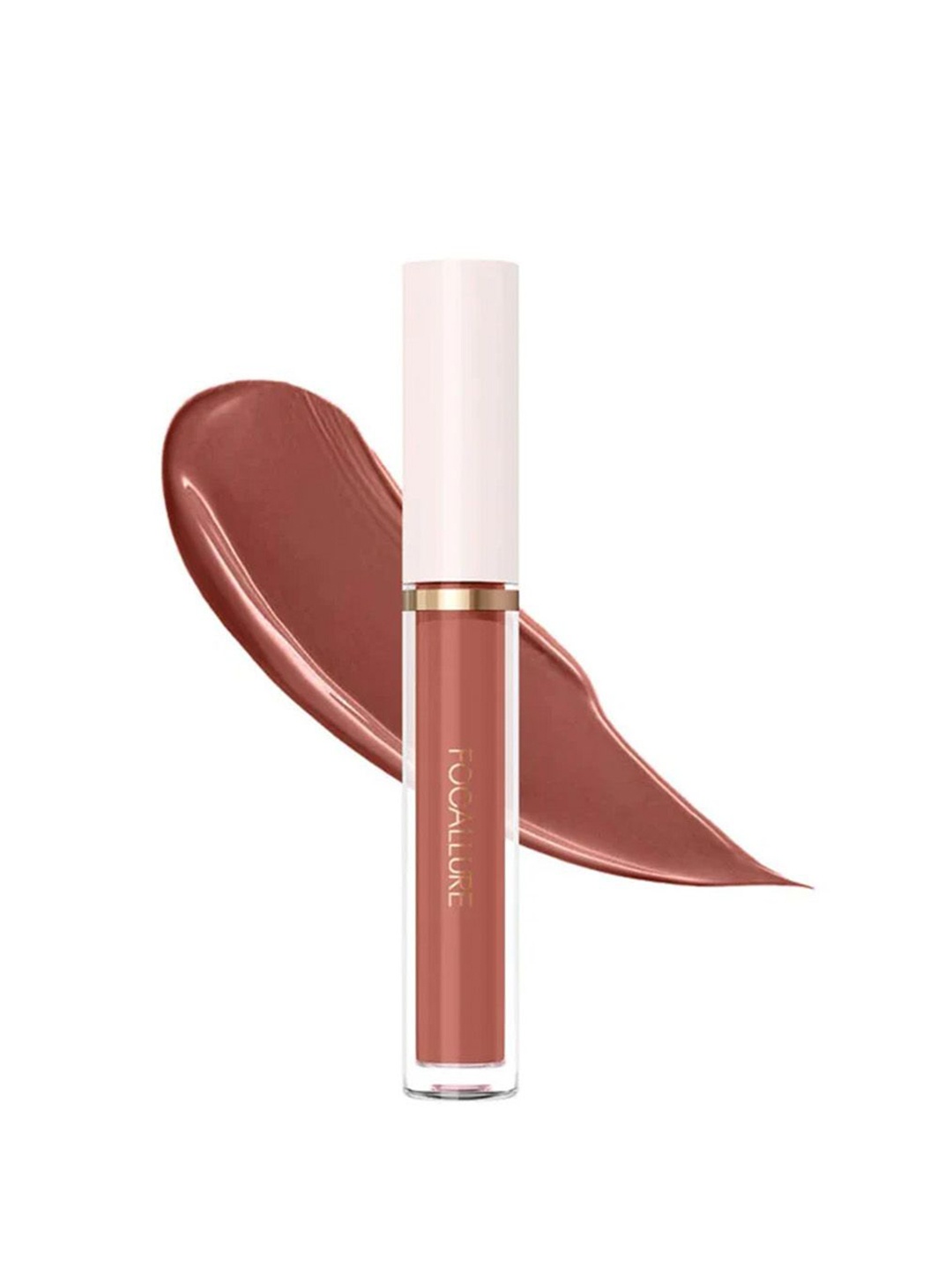 

FOCALLURE Kiss Proof Liquid Lipstick - 2.8 g - Shade - Red Velvet - NU04, Brown