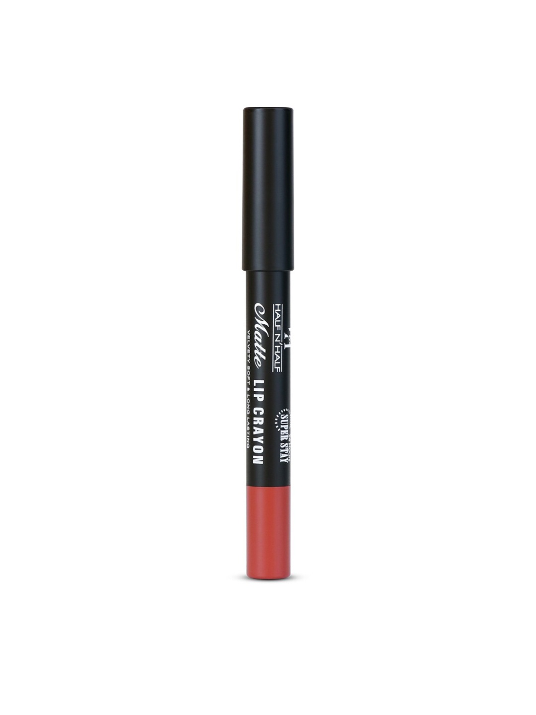 

Half N Half Matte Lip Crayon - Brown Haze