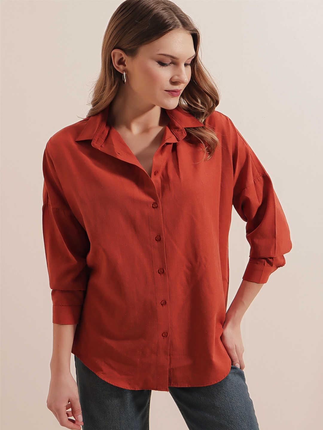 

BIGDART Women Opaque Casual Shirt, Na