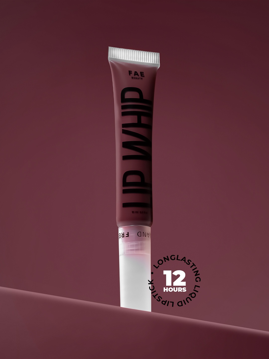 

FAE BEAUTY Lip Whip 12H Matte Liquid Lipstick - 10ml - Tempt, Brown