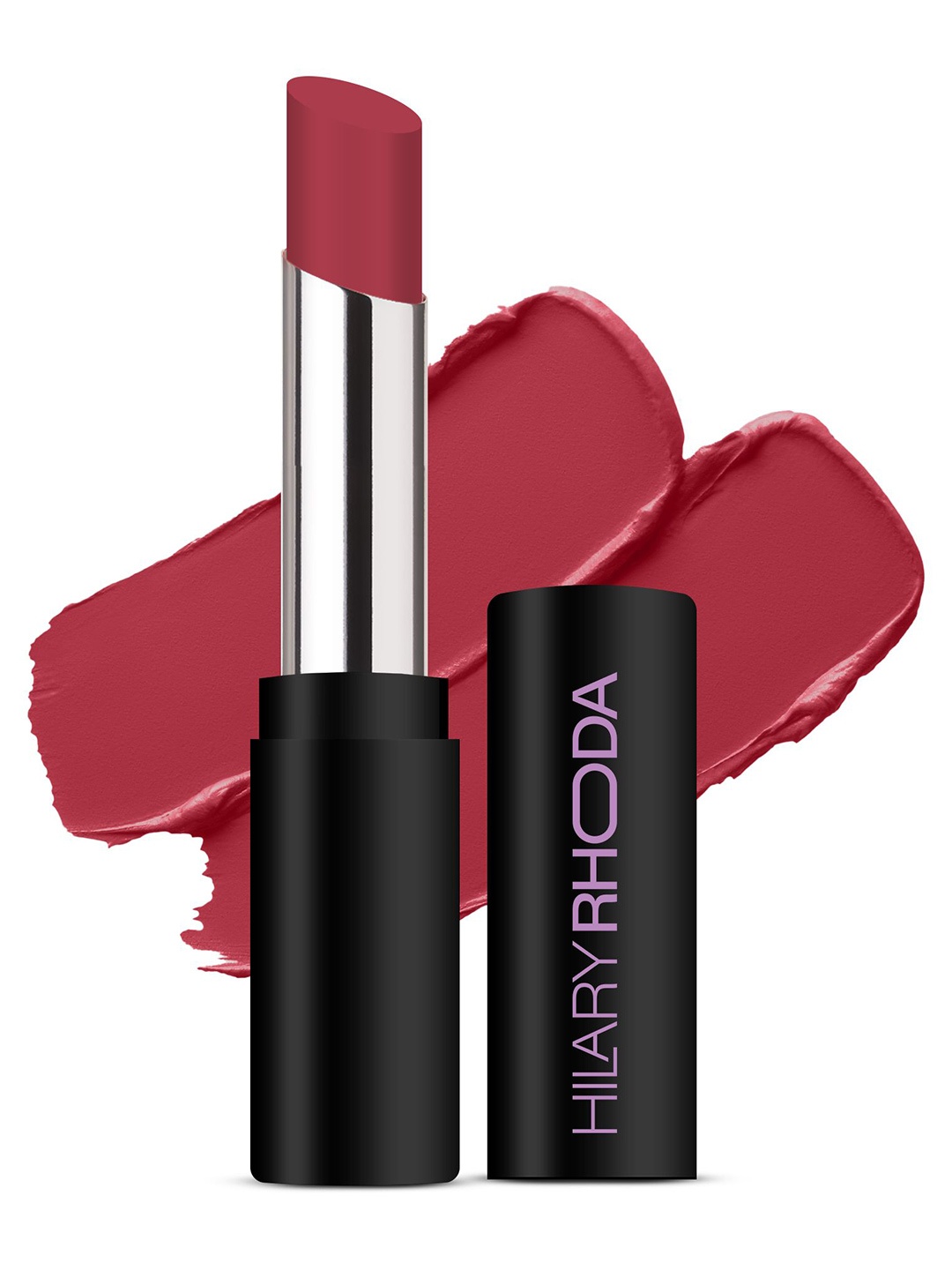 

Hilary Rhoda Power Stay Non-Transfer Matte Lipstick with Shea Butter - Royal Pink 06