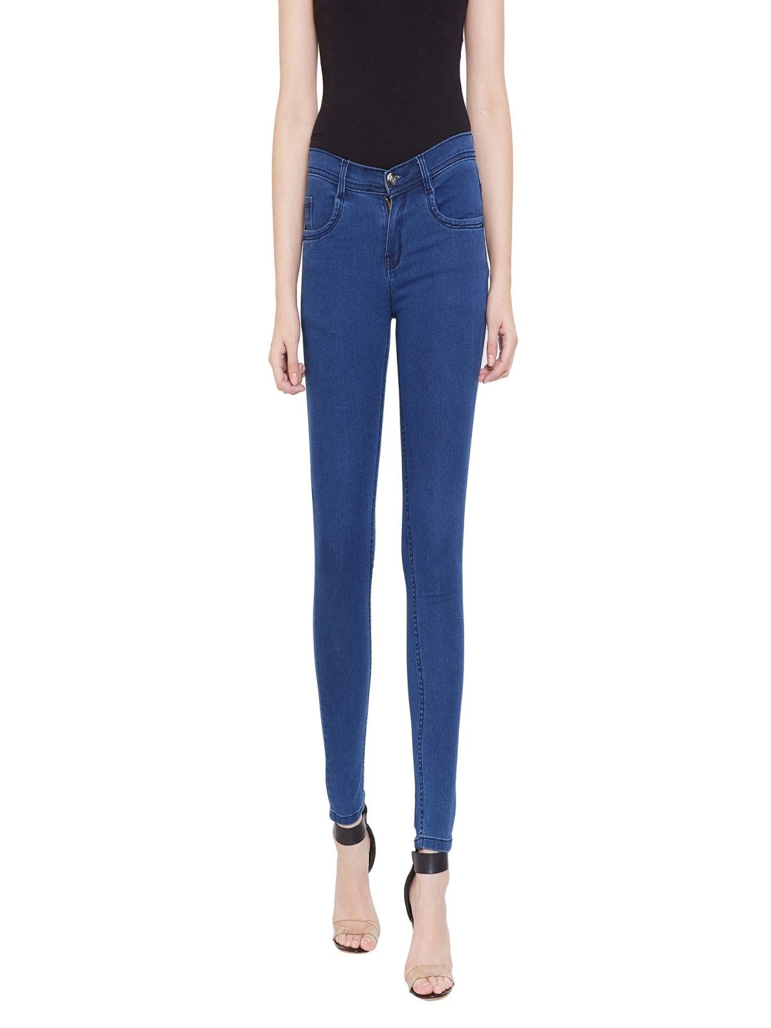 

Perfect Outlet Women High-Rise Stretchable Jeans, Navy blue