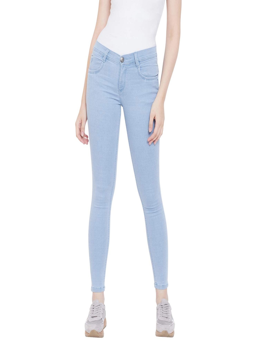 

Perfect Outlet Women High-Rise Stretchable Jeans, Blue