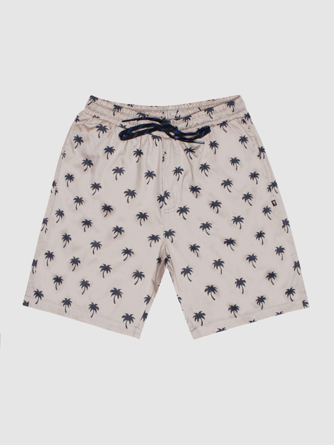 

PROTEENS Men Graphic Printed Shorts, Grey
