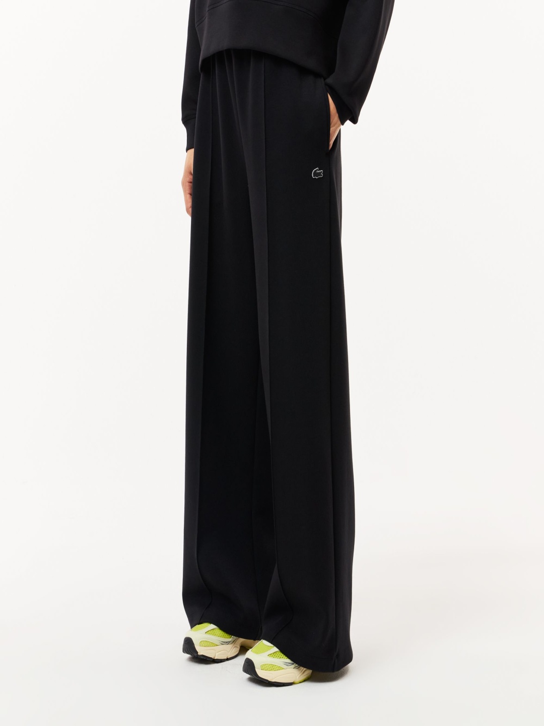 

Lacoste Women Double Face Sweatpants, Black