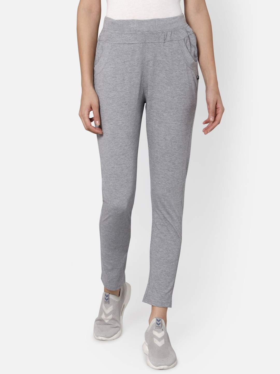 

PROTEENS Women Mid Rise Track Pants, Grey