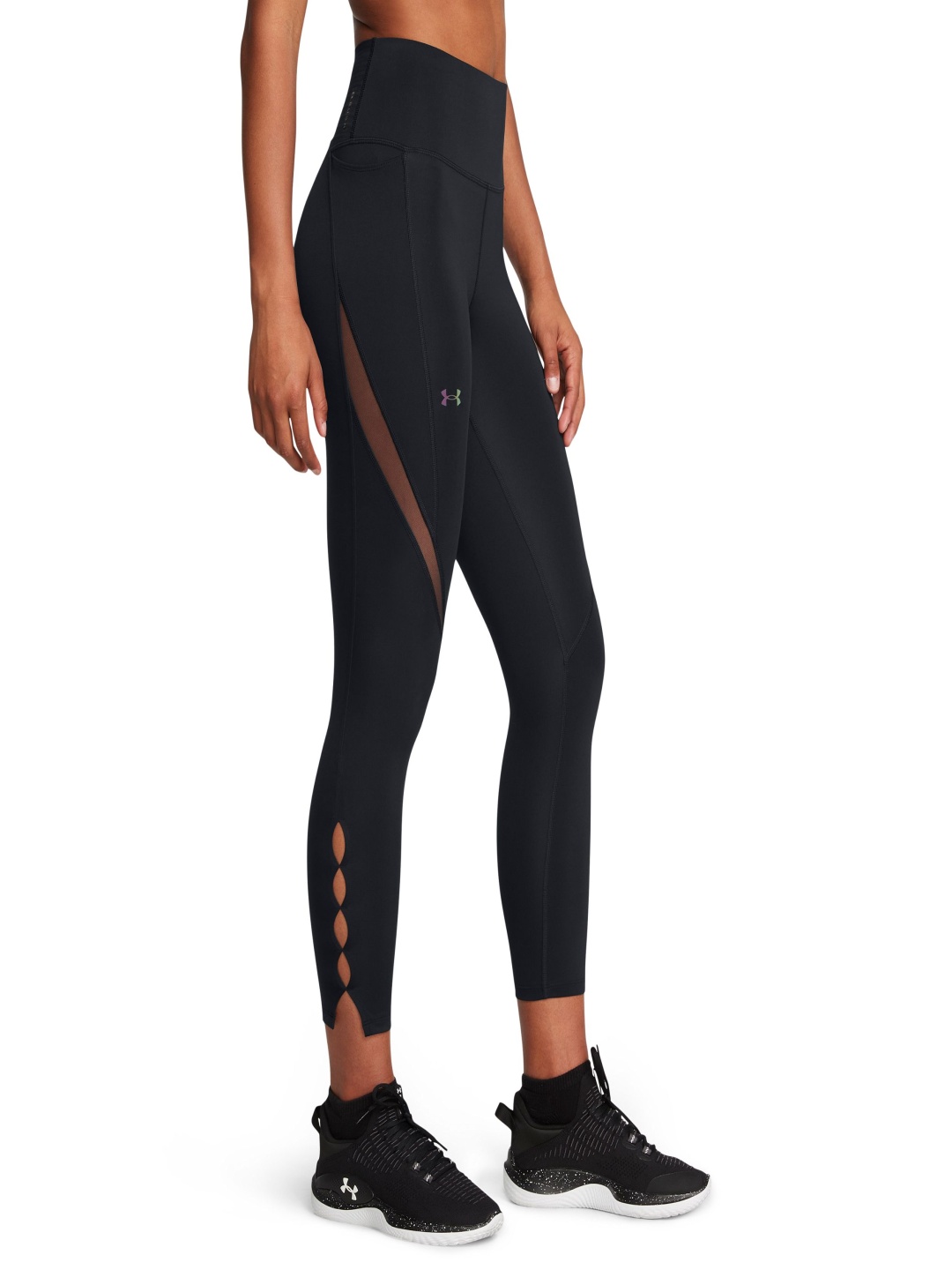 

UNDER ARMOUR UA Vanish Elite Women Running Sports Tights, Black