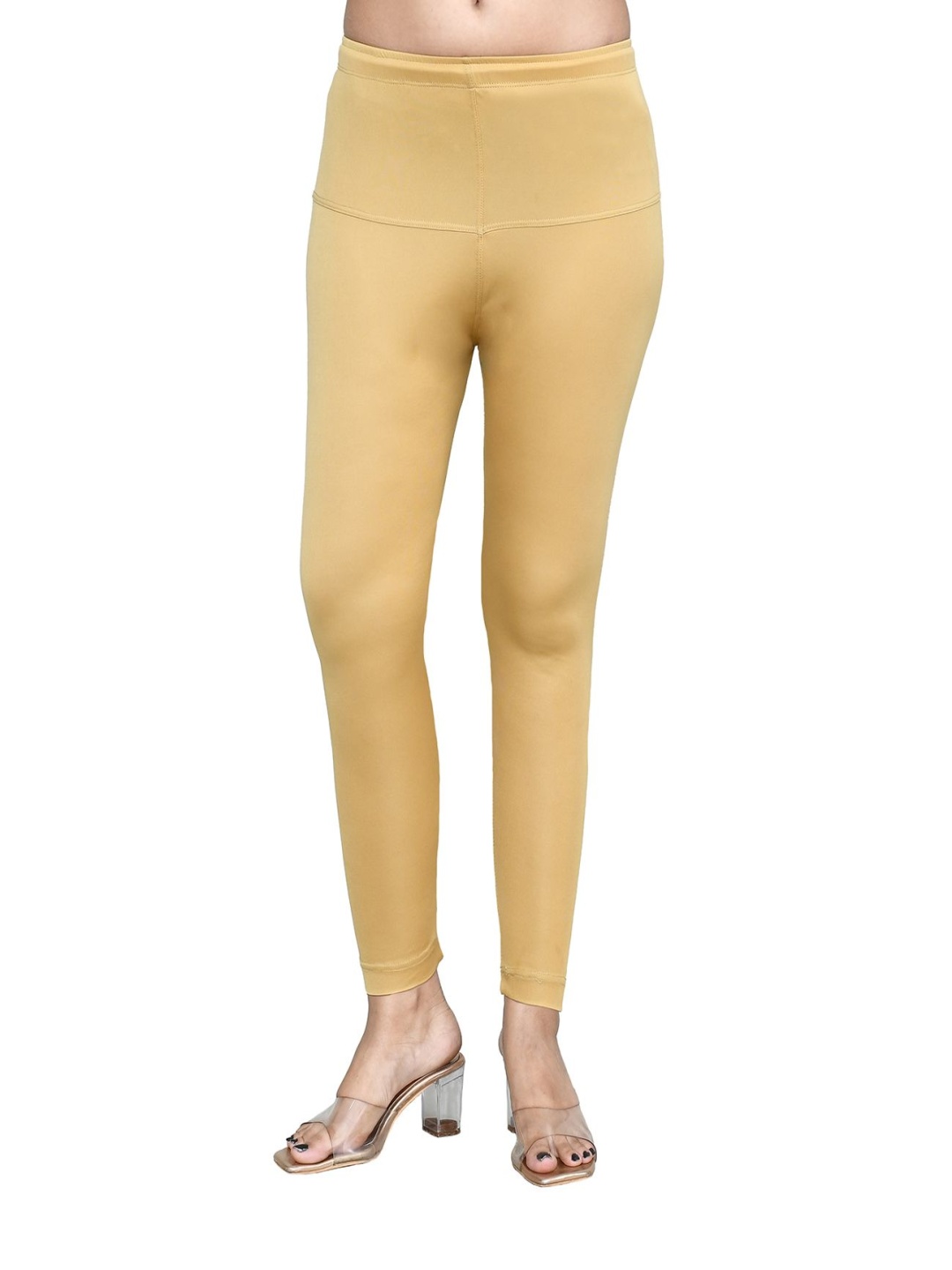 

RAPL Women Pack Of 5 Cotton Blend Breathable Ankle Length Leggings, Blue